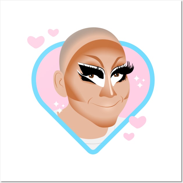 Bald Trixie Wall Art by whos-morris